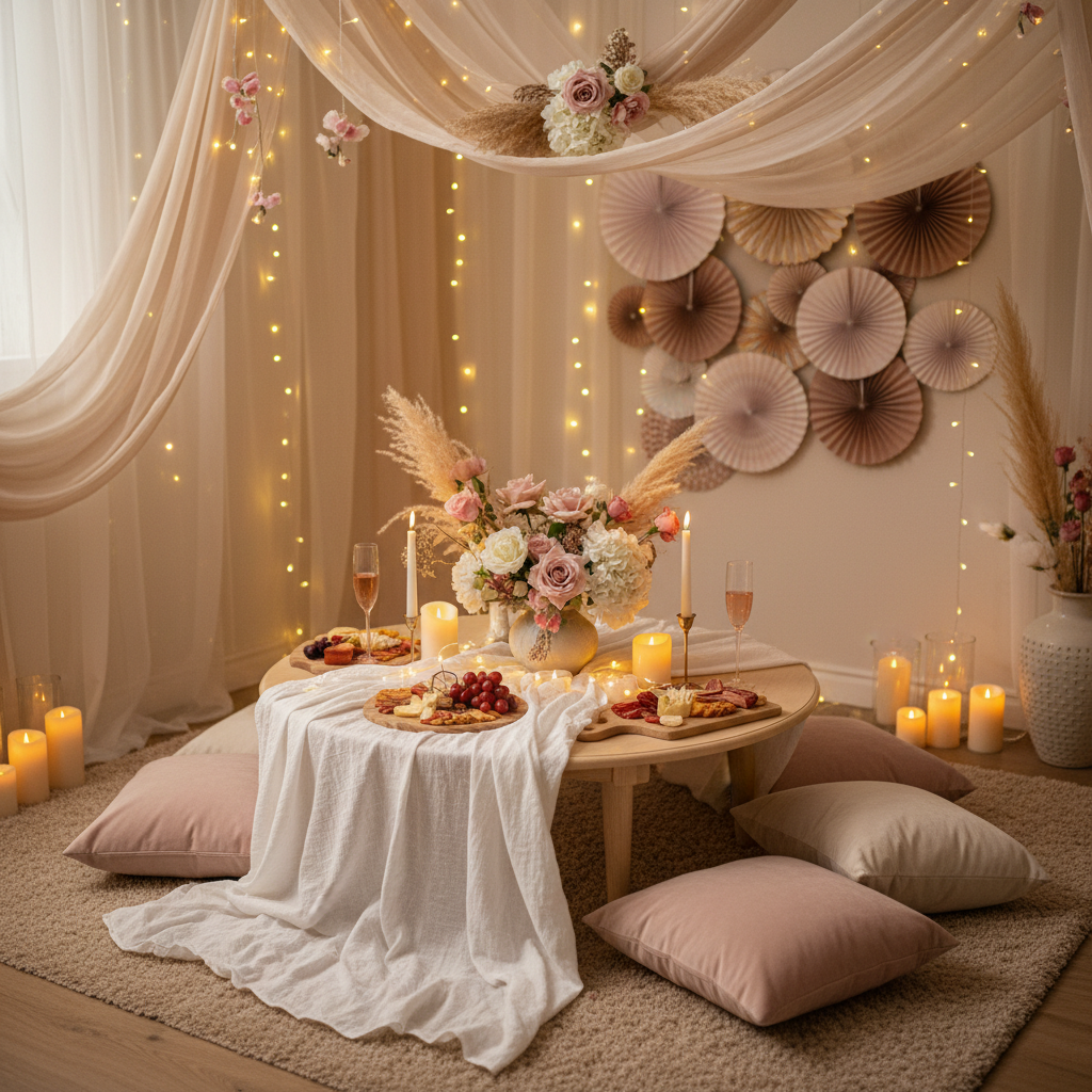 Decoración de Fiestas Íntimas: Cómo Transformar Espacios Pequeños en Celebraciones de Lujo