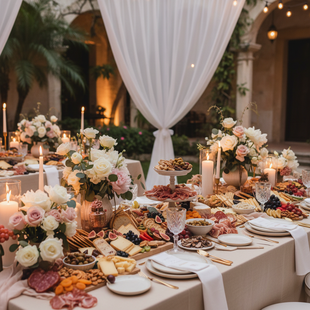 Grazing Tables y Charcutería: La Tendencia Gourmet para Tus Eventos en Santo Domingo Este